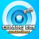 Logo da emissora Rádio Cidade 99.3 FM