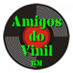 Logo da emissora Rádio Amigos do Vinil BM