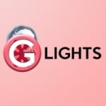 Logo da emissora Rádio G Lights