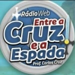 Logo da emissora Rádio Web Entre a Cruz e a Espada