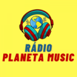 Logo da emissora Rádio Planeta Music