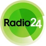 Logo da emissora Radio 24 104.8 FM
