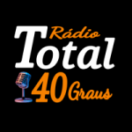 Logo da emissora Rádio Total 40 Graus