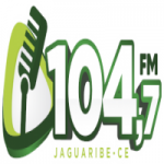 Logo da emissora Rádio 104.7 FM