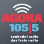 Logo da emissora Radio Agora 105.5 FM