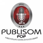 Logo da emissora Rádio Publisom Pop Barcarena