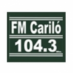 Logo da emissora Radio Cariló 104.3 FM
