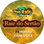 Logo da emissora Rádio Raiz do Sertão