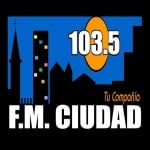Logo da emissora Radio Ciudad 103.5 FM