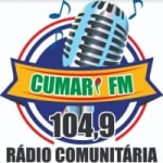 Logo da emissora Rádio Cumari 104.9 FM