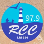 Logo da emissora Radio Comunidad Claromecó 97.9 FM