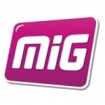 Logo da emissora Radio MIG 104.9 FM