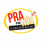 Logo da emissora Rádio Pra Nós FM