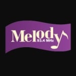 Logo da emissora Radio Melody 93.4 FM