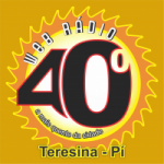 Logo da emissora Web Rádio 40 Graus