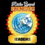 Logo da emissora Rádio Gospel Ebenézer