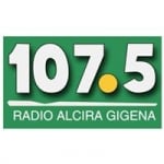 Logo da emissora Radio Alcira Gigena 107.5 FM