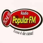 Logo da emissora Rádio Popular 104.9 FM