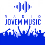 Logo da emissora Rádio Jovem Music