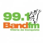 Logo da emissora Rádio Band 99.1 FM