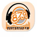 Logo da emissora Rádio Barcarena 87.9 FM