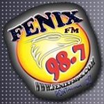 Logo da emissora Rádio Fênix 98.7 FM