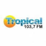 Logo da emissora Rádio Tropical 103.7 FM