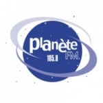 Logo da emissora Planet 105.8 FM