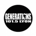 Logo da emissora Generations 101.5 FM