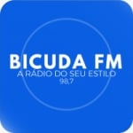 Logo da emissora Rádio Bicuda 98.7 FM