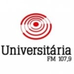 Logo da emissora Rádio Universitária 107.9 FM