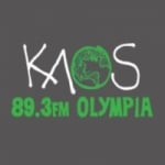 Logo da emissora KAOS 89.3 FM