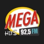 Logo da emissora Rádio Mega Hits 92.5 FM