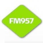 Logo da emissora FM957 95.7 FM