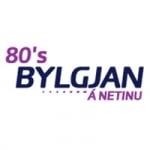 Logo da emissora 80's Bylgjan á Netinu