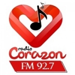 Logo da emissora Radio Corazón 92.7 FM