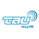 Logo da emissora Radijas Tau 102.9 FM