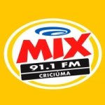 Logo da emissora Rádio Mix 91.1 FM