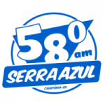 Logo da emissora Rádio Serra Azul 580 AM