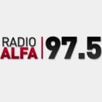 Logo da emissora Radio Alfa 97.5 FM