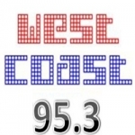 Logo da emissora West Coast Radio 95.3 FM