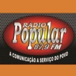 Logo da emissora Rádio Popular 87.9 FM