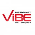 Logo da emissora KHWY 98.9 FM The Highway Vibe