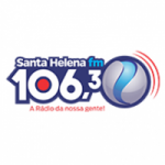 Logo da emissora Rádio Santa Helena 106.3 FM