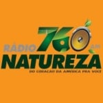 Logo da emissora Rádio Natureza 760 AM