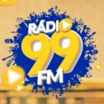 Logo da emissora Rádio Ouro Branco 99.5 FM