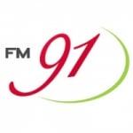 Logo da emissora Rádio FM 91