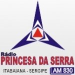 Logo da emissora Rádio Princesa da Serra 830 AM