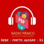 Logo da emissora Rádio Pânico - Pop