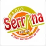 Logo da emissora Rádio Serrana 590 AM